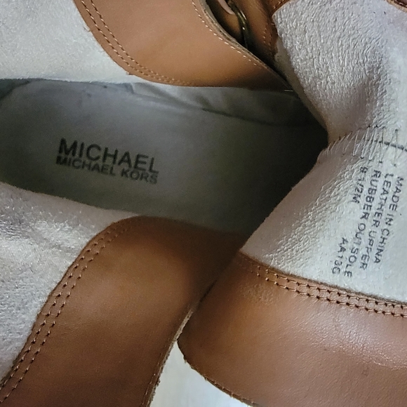 Michael Kors Arley Leather Ankle Boots - Picture 8 of 15